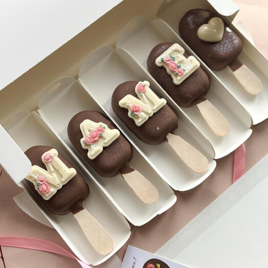 Набор пирожных эскимо картошка маме , День матери набор для мамы