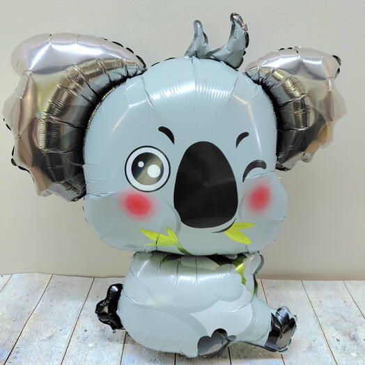 Шар воздушный Коала С днем рождения