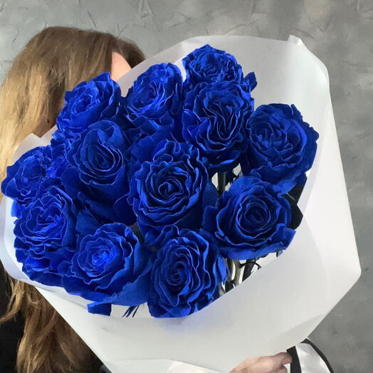 Синие розы 11