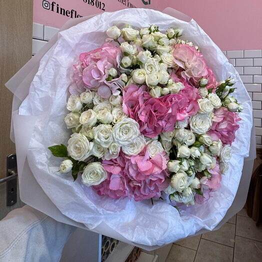 Buquê de flores Barbie