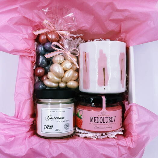 Подарочный набор «Уютный вечер»💝 Новый год, сюрприз, зима, снег, Christmas, tree, wreath, gifts