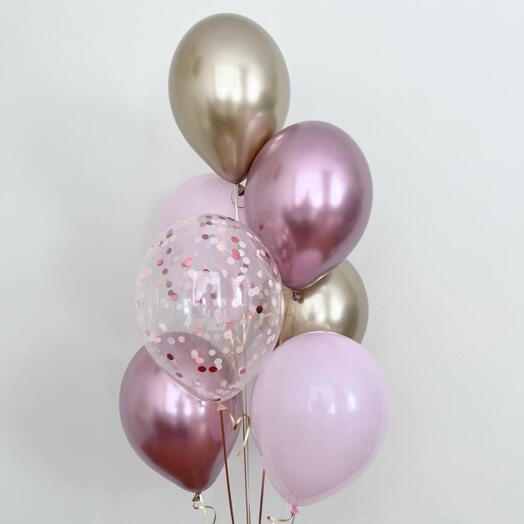 Набор шаров "Розовое облако"