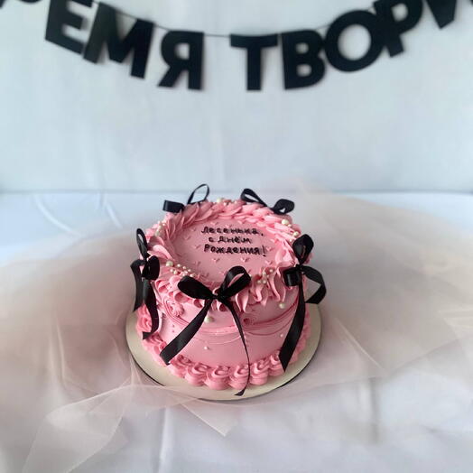 Торт ламбет с декором на выбор 1кг