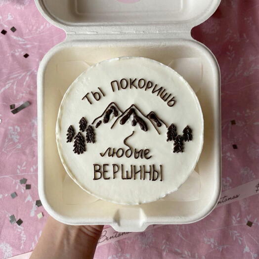 Бенто торт Горы