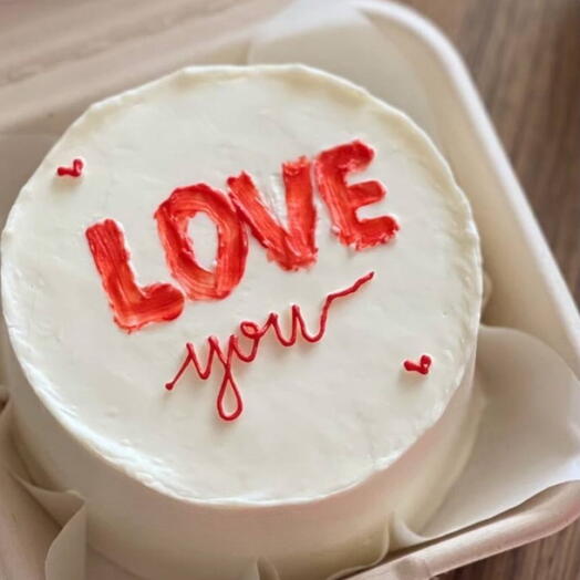 Бенто торт love you, жене, мужу, парне, девушке