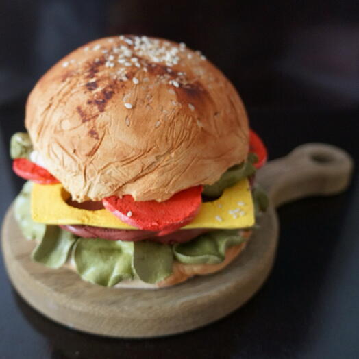 Бургер из зефира