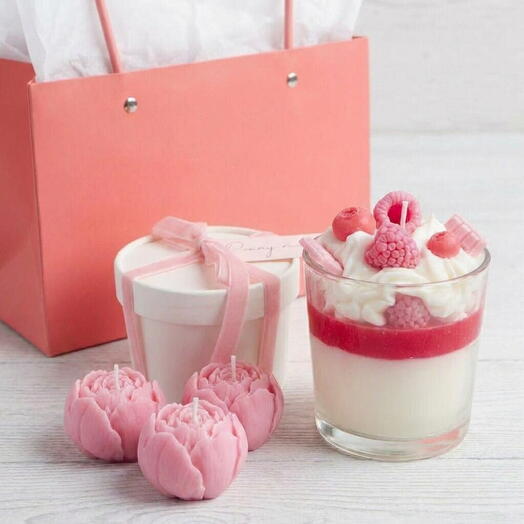 Набор свечей ручной работы