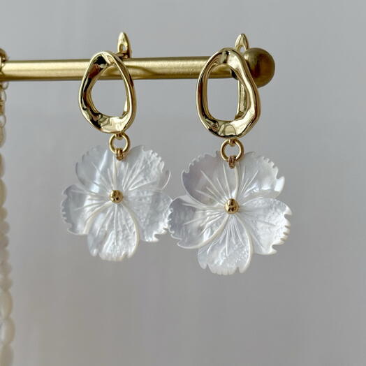 Серьги «Цветы»