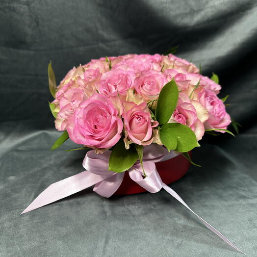 Композиция сердце 💓 из роз
