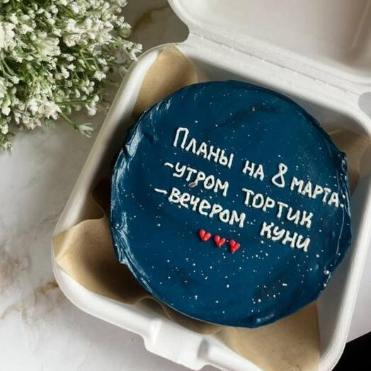 Бенто торт на 8 марта