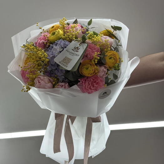 Букет весна 444