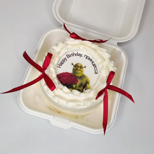 Бенто торт на день рождения "Happy birthday, принцесса"