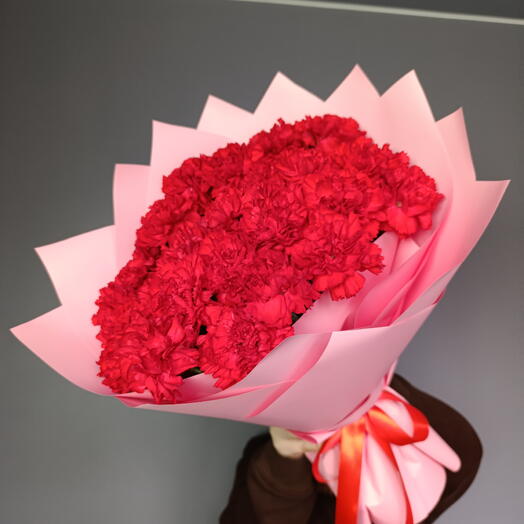 Букет из гвоздик