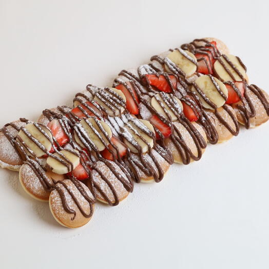 Вафли с нутеллой«Шоко-панкейк»