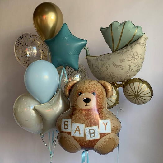 Сет baby медвежонок на выписку