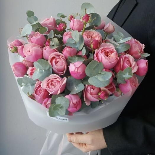 Нежное кустовое облачко