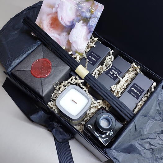 Подарочный набор, корпоротивный подарочный набор, AROMA BOX