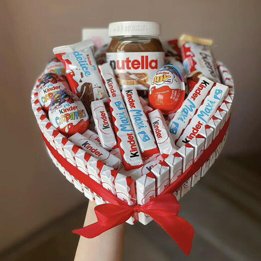 Подарочный набор сердце «Kinder Box»