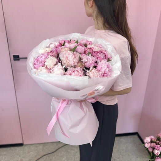 Милые пионы 💓