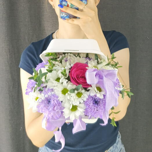 Бенто-композиция "Фиолетовое настроение" 💜🍇