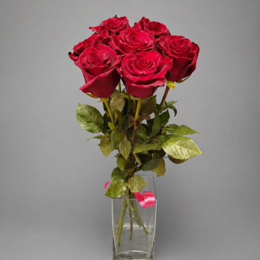 Bouquet of 7 Ecuadorian roses