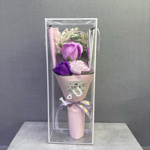 Букетик из мыльных роз 🌹