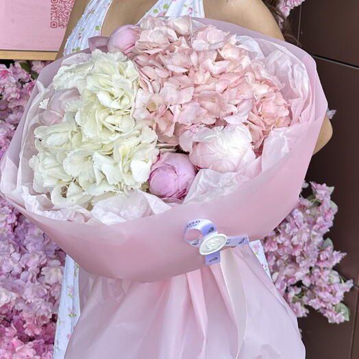 Гортензии с Пионами 🌸