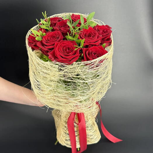 Букет красных роз (красное ассорти)