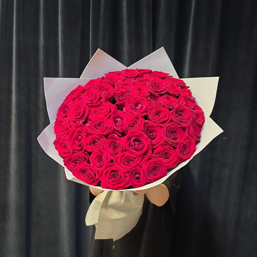 Букет из 51 красной розы🌹