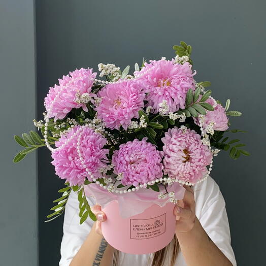 Композиция из астр 💐