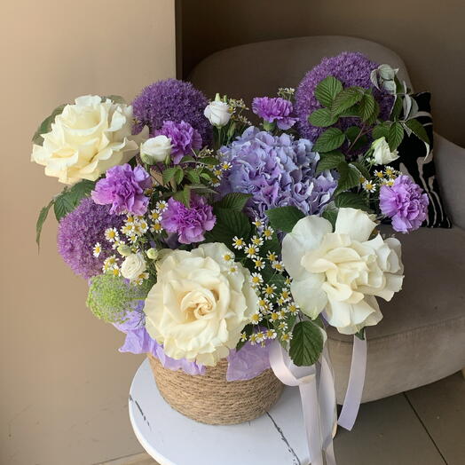 Композиция «Сиреневый сад»💜