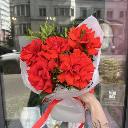 Букет из французских роз Нина