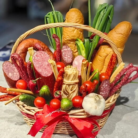 Корзина вкусная для мужчин