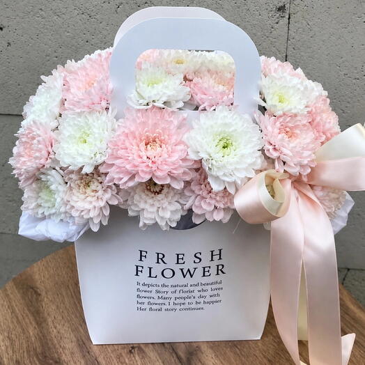 Цветы в коробке🌸Нежность💗