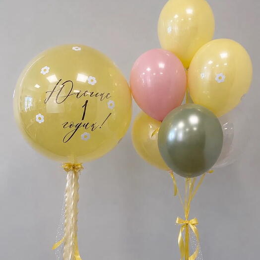 Нежный набор шаров