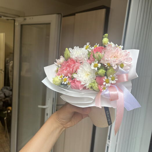 Стильный стаканчик цветов на любой повод и без для подарка 🌸