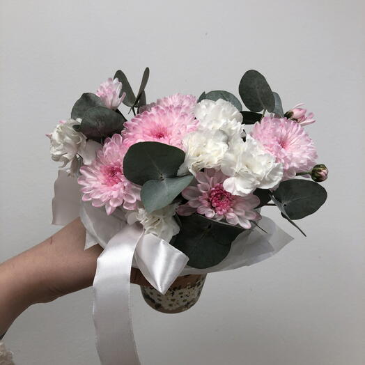 🌸Нежный комплимент в стаканчике цветы Bloom room