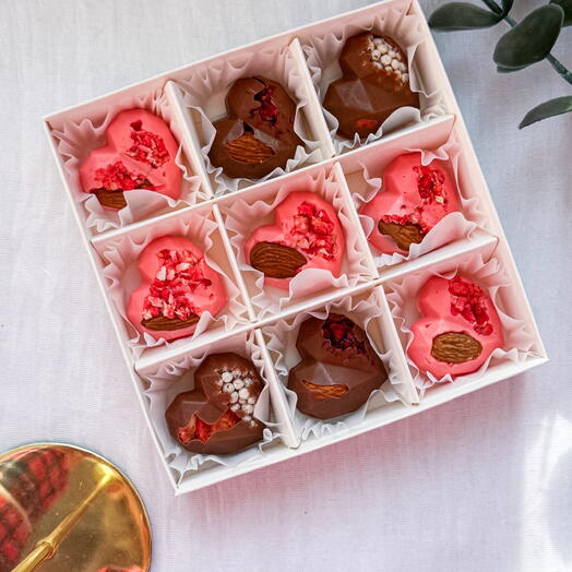 Шоколадный набор «9 кусочков счастья» ♥️