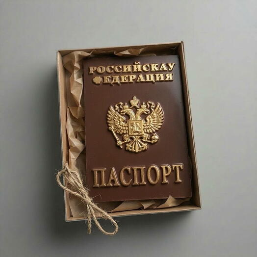 Шоколадный набор "Паспорт"