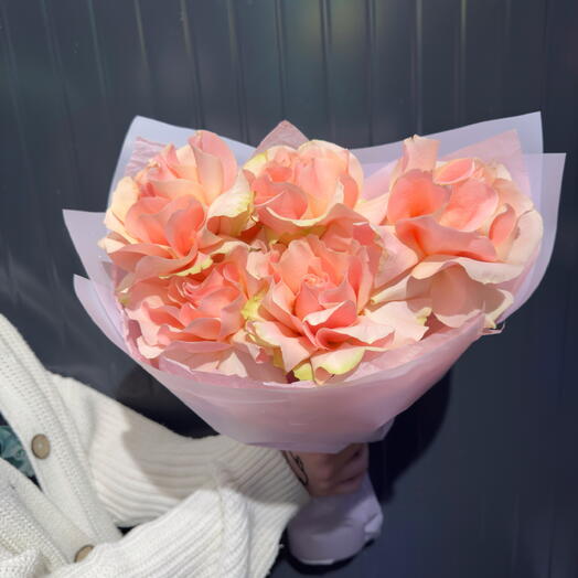 Французские Пионовидные пион розы 💕 5 шт для девушки подарок