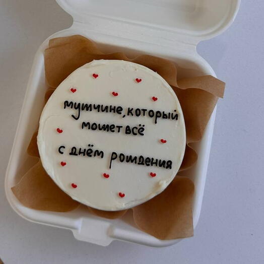 Бенто торт для мужчины, парня, мужа
