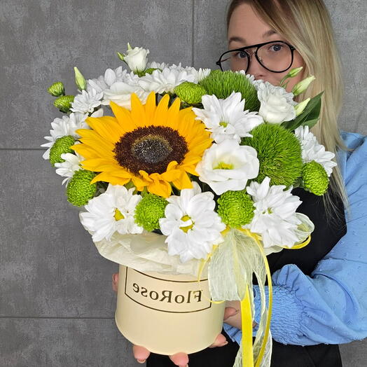 Композиция с подсолнухом 🌻