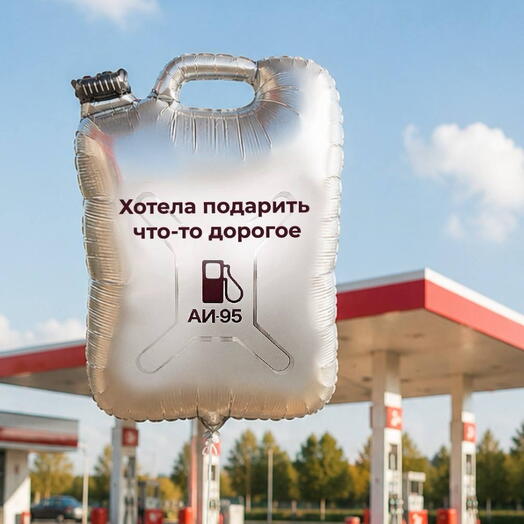 Фольгированный шар Полный Бак