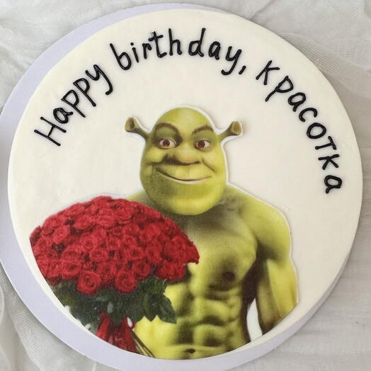 Бенто-торт «Happy birthday,красотка» для подружки,сестры,девушки