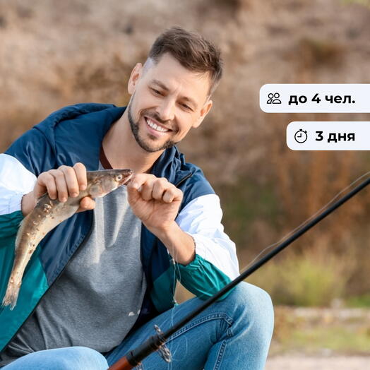 Хороший улов. Отдых в домике с рыбалкой на р. Ангара