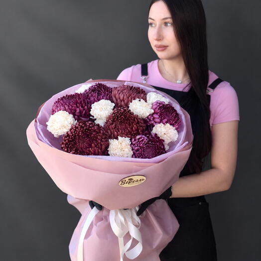 Бигуди и диантусы