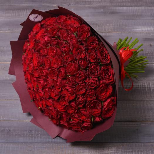 Ramo De 101 Rosas Rojas