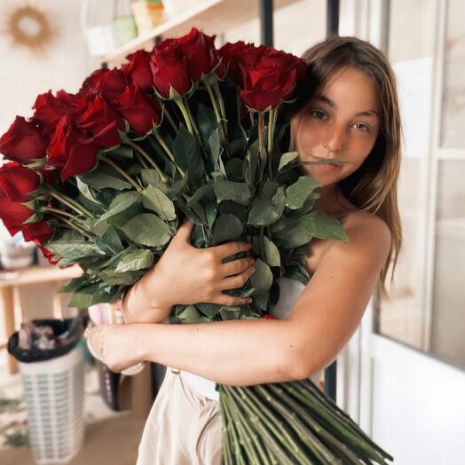 101 Роза Эквадор  🌹