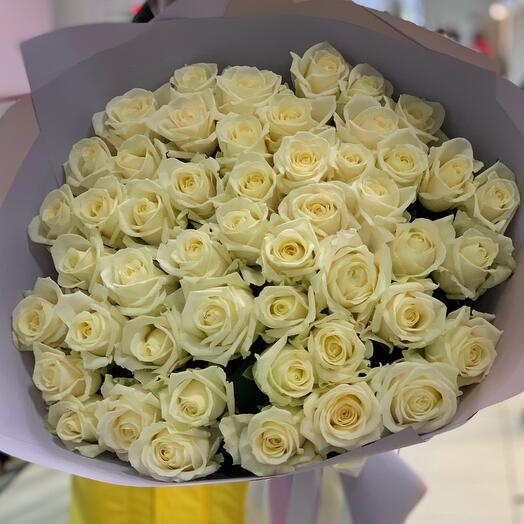 Beautiful white Avalange roses