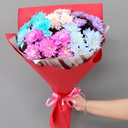 Bouquet of chrysanthemums